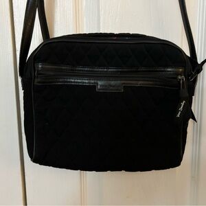 Vera Bradley Quilted Black crossbody Bag